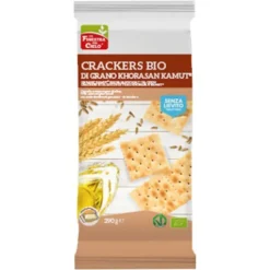 La Finestra sul Cielo Crackers di Kamut Senza Lievito 290 grammi