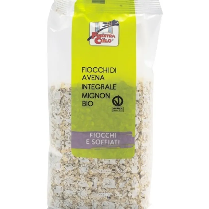 La Finestra sul Cielo Fiocchi Avena Mignon Bio 500 grammi
