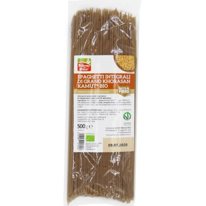 La Finestra sul Cielo Pasta Spaghetti Integrali di Kamut 500 grammi