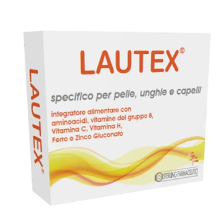 Lautex 30 Capsule - Integratore Capelli e Unghie