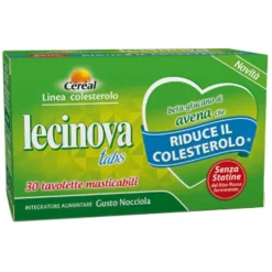 Lecinova Tabs 30 Compresse Masticabili - Integratore per il Colesterolo