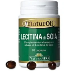 Lecitina Soia 70 Capsule - Integratore per il Colesterolo