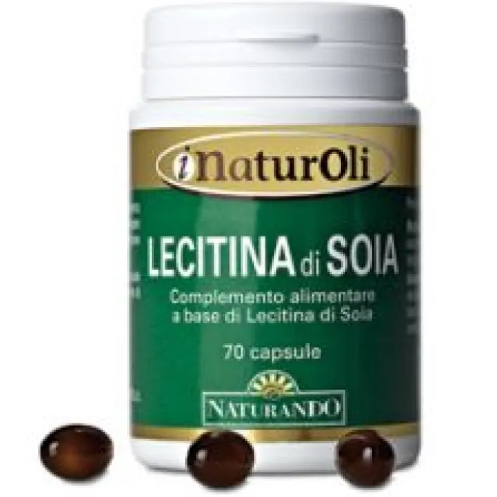 Lecitina Soia 70 Capsule - Integratore per il Colesterolo