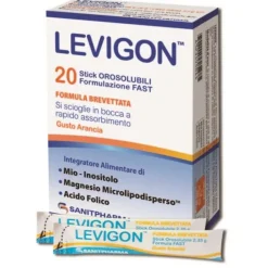 Levigon 20 Stick - Integratore di Inositolo e Magnesio