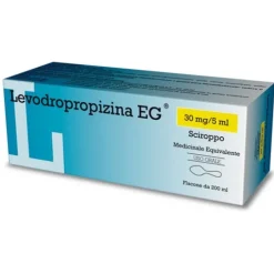 Levodropropizina EG 30 mg/5 ml Sciroppo Sedativo Tosse 200 ml