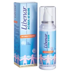 Libenar Acqua di Mare Ipertonica Decongestionante Spray Nasale 100 ml