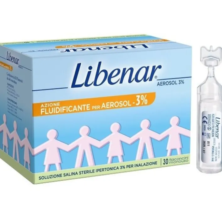 Libenar Soluzione Ipertonica Aerosol 30 flaconcini