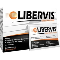 Libervis Energy Arancia 20 Bustine - Integratore Alimentare