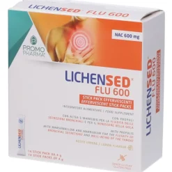 Lichensed Nac Flu 600 Promopharma 14 stick - Integratore Alimentare