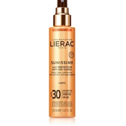 Lierac Sunissime Latte Solare Corpo SPF 30 Antieta' Globale 150 ml
