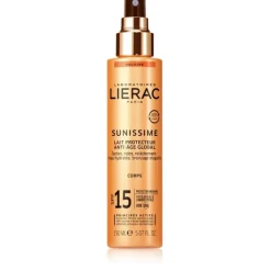 Lierac Sunissime Latte Solare Corpo SPF 15 Antieta' Globale 150 ml