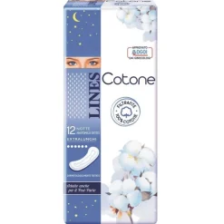 Lines Cotone Anatomico Notte 12 pezzi