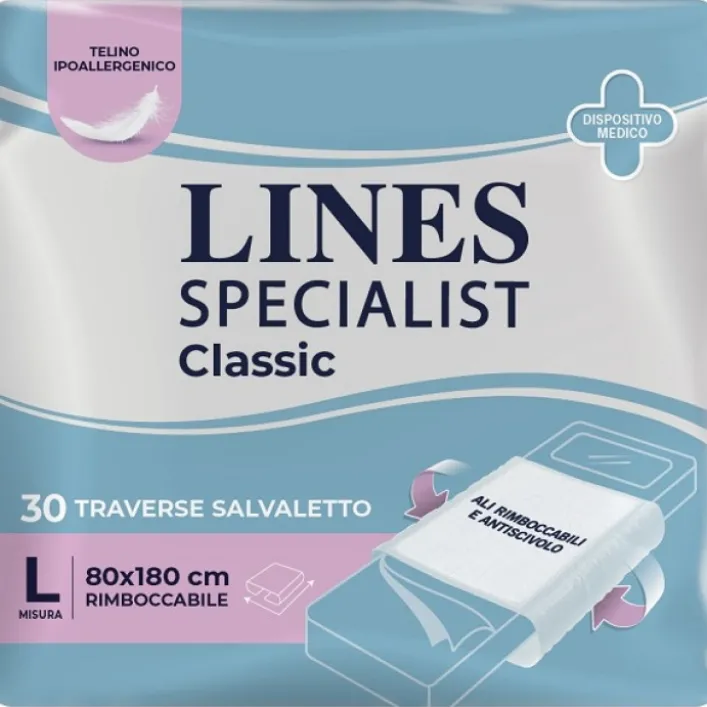 Lines Specialist Traverse Salvaletto Rimboccabili 80 x 180 cm 30 pezzi