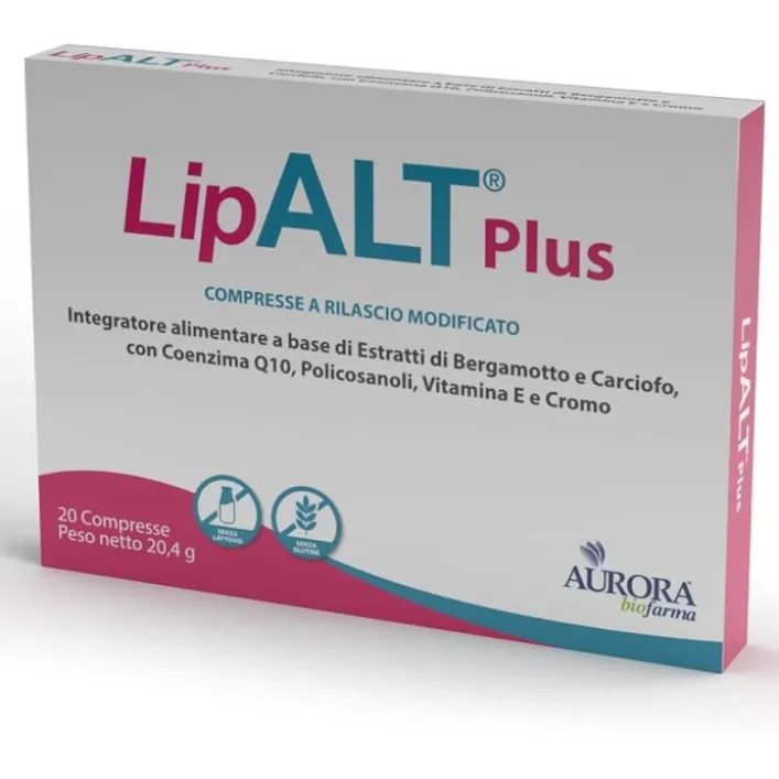 Lipalt Plus 20 Compresse - Integratore Controllo Colesterolo