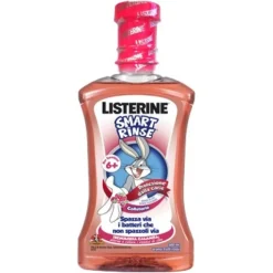 Listerine Smart Rinse Colluttorio per Bambini Protezione Carie 500 ml