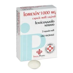 Lomexin 1000 mg Fenticonazolo Antimicotico 2 Capsule Molli Vaginali