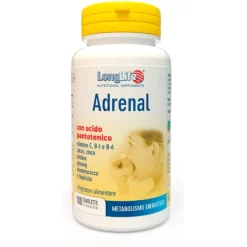 Longlife Adrenal 100 Tavolette - Integratore Vitamine e Minerali