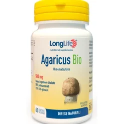 Longlife Agaricus Bio 60 Capsule - Integratore Metabolismo