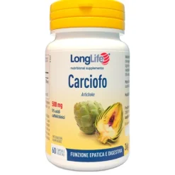 Longlife Carciofo 60 Capsule - Integratore Digestivo