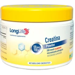 Longlife Creatina Micron In Polvere 150 grammi - Integratore Alimentare