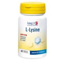 Longlife L-Lysine 60 Compresse - Integratore Aminoacidi