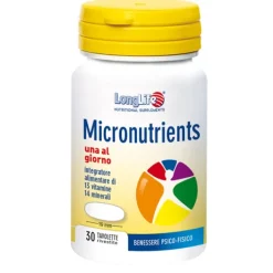 Longlife Micronutrients 30 Compresse - Integratore Multivitaminico