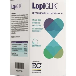 Lopiglik 40 compresse - Integratore Controllo Colesterolo