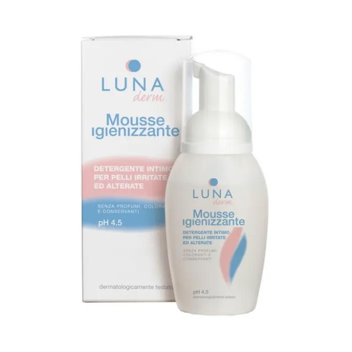 Lunaderm Mousse Igienizzante Detergente Intimo 150 ml