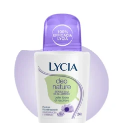 Lycia Deo Nature Roll-On Anti Odorante Senza Sali di Alluminio 50 ml