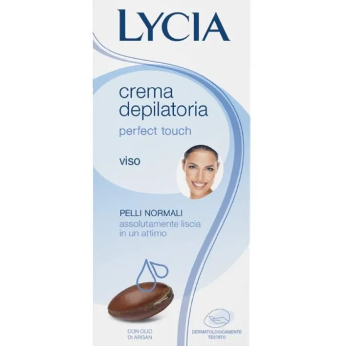 Lycia Perfect Touch Crema Depilatoria Viso Pelle Normale 50 ml