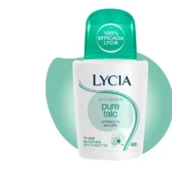 Lycia Pure Talc Roll-On Talco Anti Odorante 50 ml