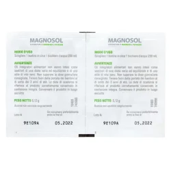 Magnosol 20 Bustine Effervescenti - Integratore di Magnesio e Potassio