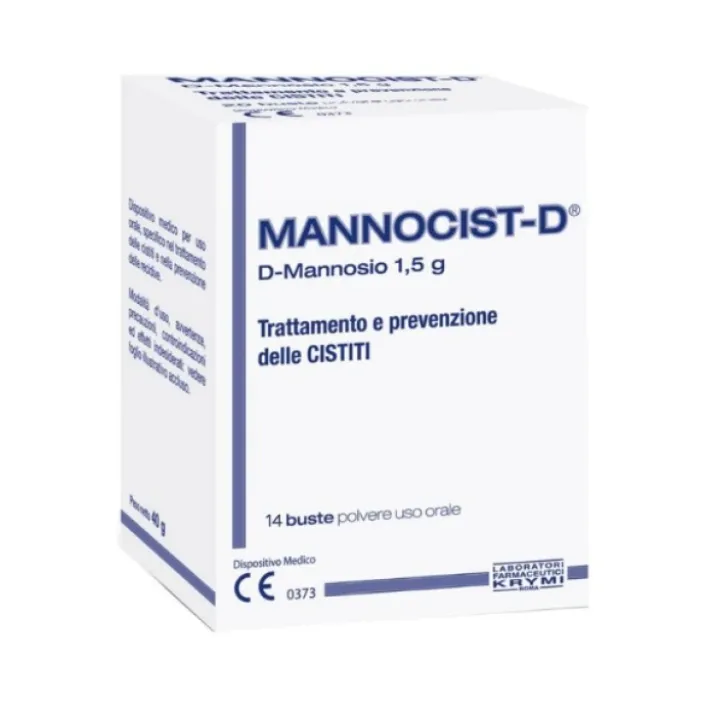 Mannocist-D Trattamento e Prevenzione Cistiti 14 bustine