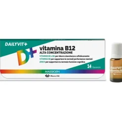 Massigen DailyVit+ B12 14 Flaconcini - Integratore Alimentare