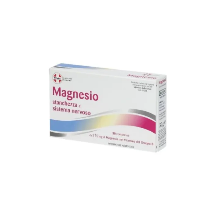 Matt Pharma Magnesio 30 compresse - Integratore Alimentare