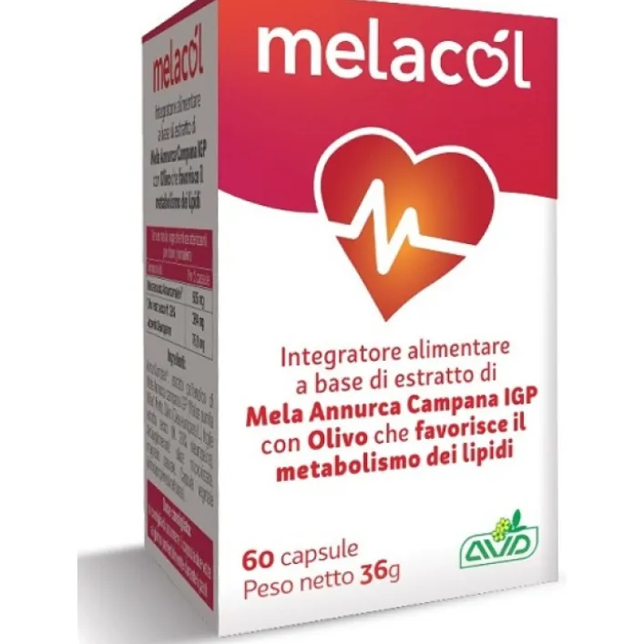 Melacol 60 Capsule - Integratore per il Colesterolo