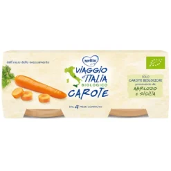 Mellin Bio Omogeneizzato Carote 2 x 80 grammi
