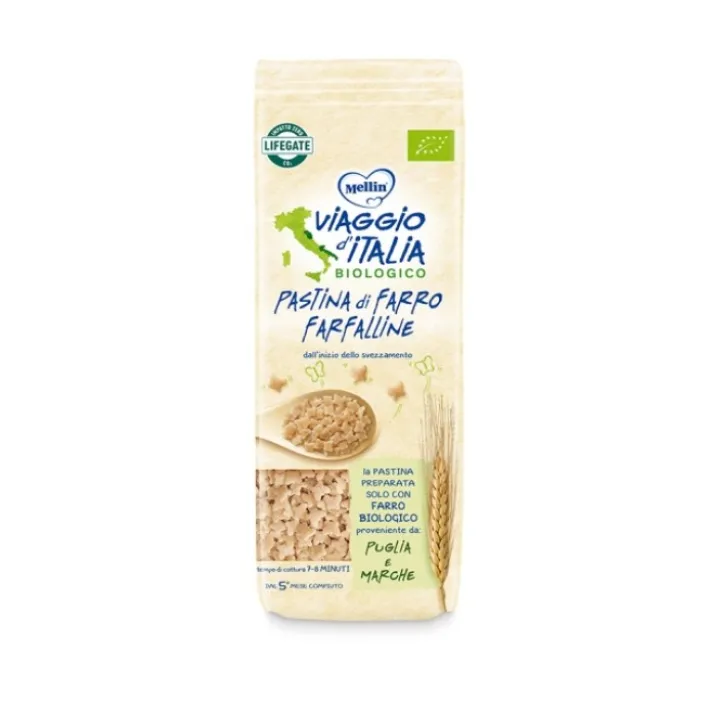 Mellin Bio Pastina Farfalle 320 grammi