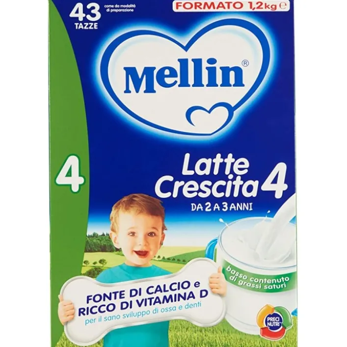 Mellin 4 Latte in Polvere 1200 grammi