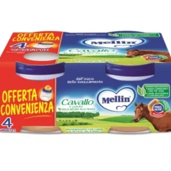 Mellin Omogeneizzato Cavallo 4 x 80 grammi