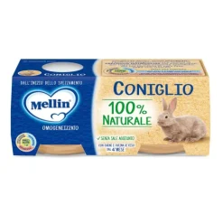 Mellin Omogeneizzato Coniglio 2 x 80 grammi