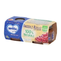 Mellin Omogeneizzato Fagioli Rossi 2 x 80 grammi