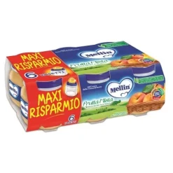 Mellin Omogeneizzato Frutta Mista 6 x 100 grammi