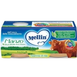 Mellin Omogeneizzato Manzo 2 x 80 grammi