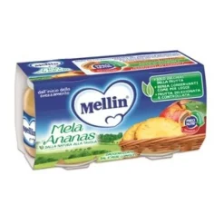 Mellin Omogeneizzato Mela e Ananas 2 x 100 grammi