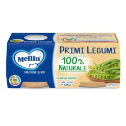 Mellin Omogeneizzato Primi Legumi 2 x 80 grammi