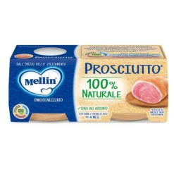 Mellin Omogeneizzato Prosciutto 2 x 80 grammi