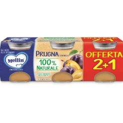 Mellin Omogeneizzato Prugna 3x100 grammi