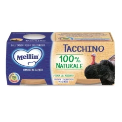 Mellin Omogeneizzato Tacchino 2 x 80 grammi