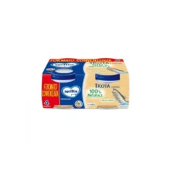Mellin Omogeneizzato Trota e Verdure 4 x 80 grammi